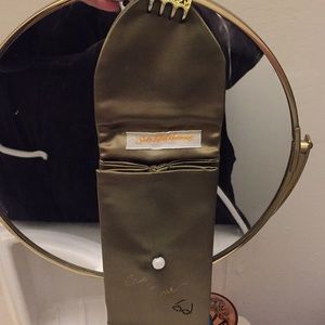 Saks fifth avenue silk eye glasses case